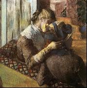 Edgar Degas Absinthe Drinker Sweden oil painting artist